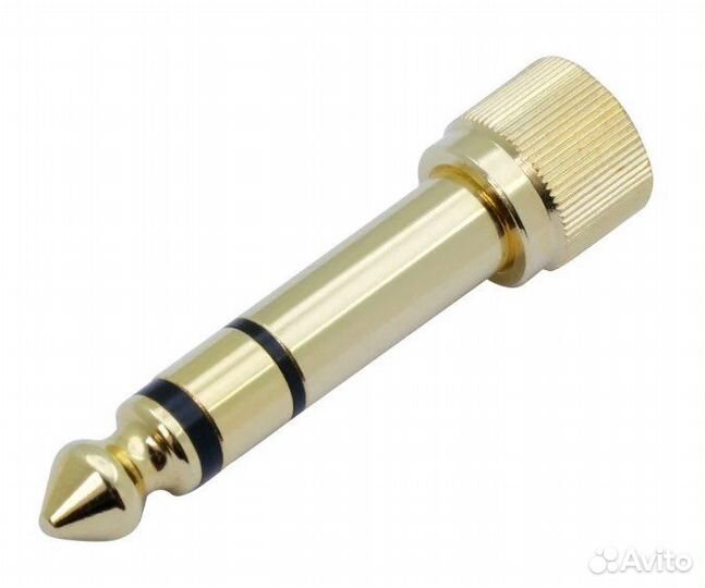 Резьбовой джек jack adapter sennheiser hd 25