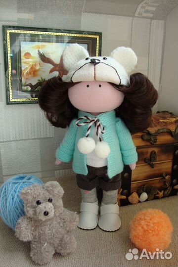 Кукла Лиза. Интерьерная, ручная работа. Тильда