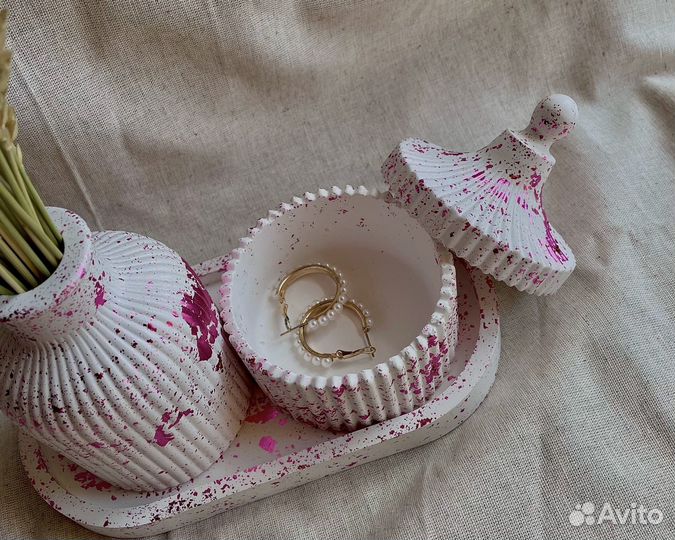 Гипсовый набор со шкатулкой