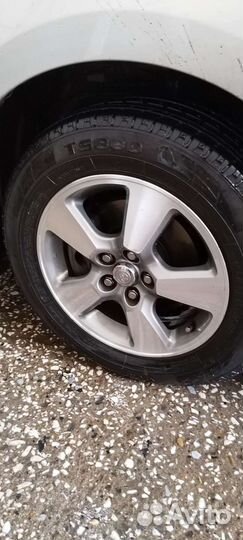 Литые диски с резиной на toyota