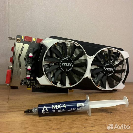 Видеокара Msi gtx 970 4 gb Обслужена