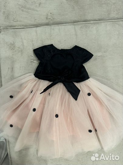 Детское нарядное платье 86 размер