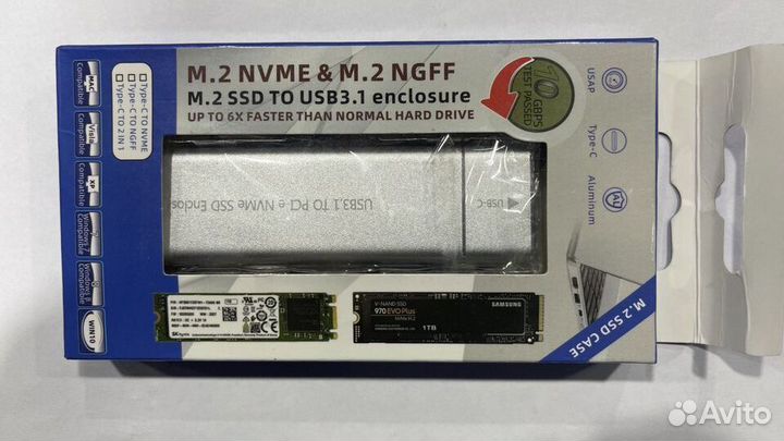 Новый SSD nvme m2 Samsung 980 1tb