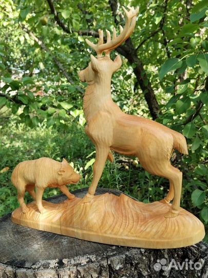 Скульптура из дерева