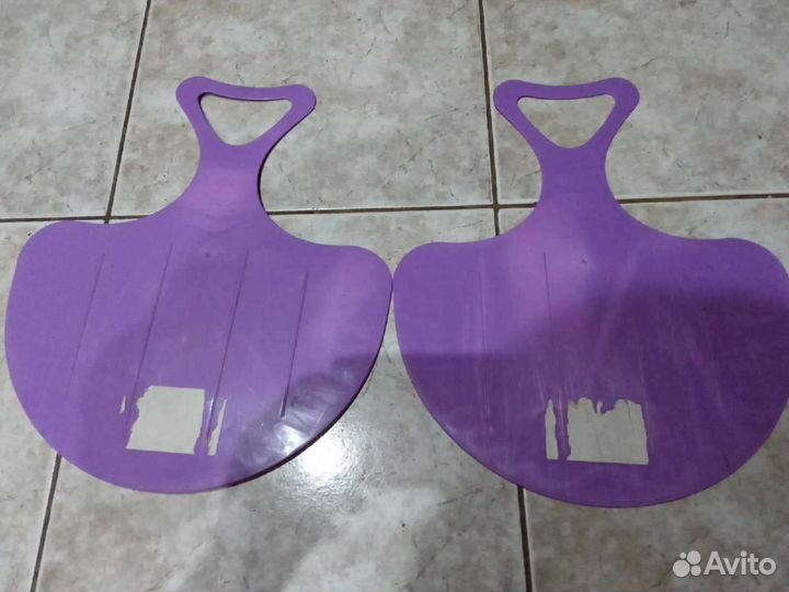 Санки- ледянки, 2 шт