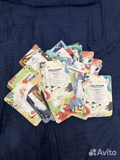 Тканевые маски 27 штук