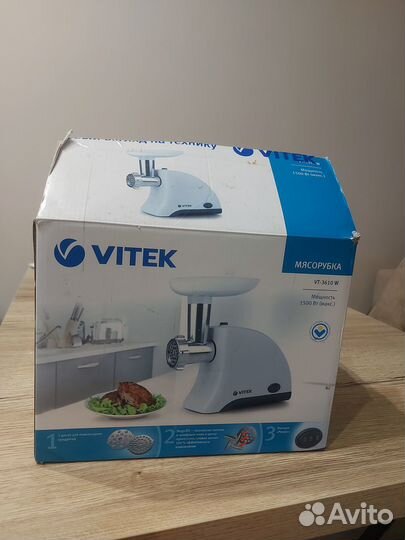 Мясорубка vitek vt-3610 w (на З/ч)