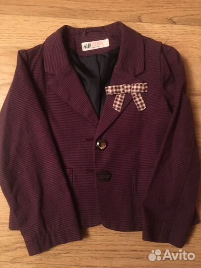 Пиджак для девочки h&m