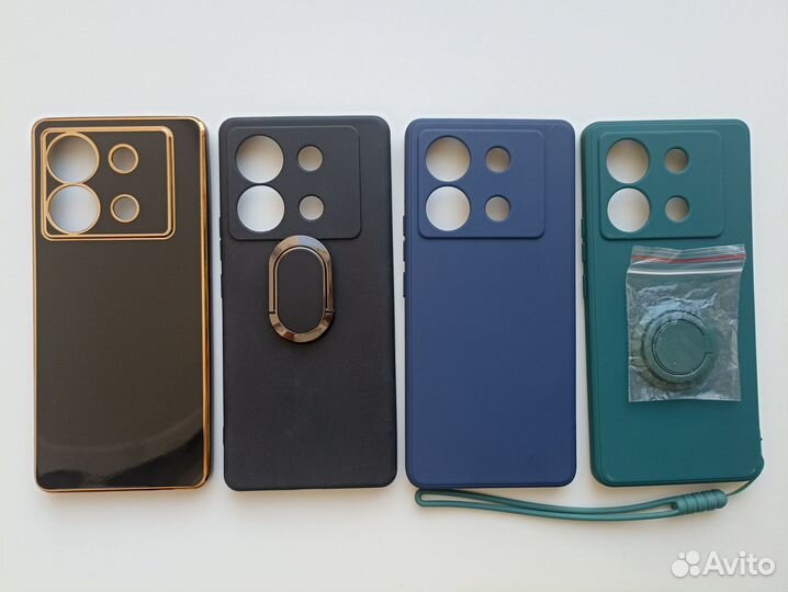 Чехол infinix Zero 30 5G, новый, 4 шт