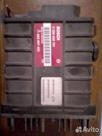 Блок управления эбу Volkswagen Passat b3, Golf 3