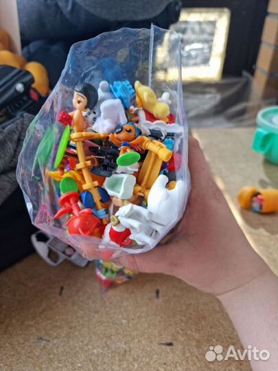 Игрушки kinder пакетом