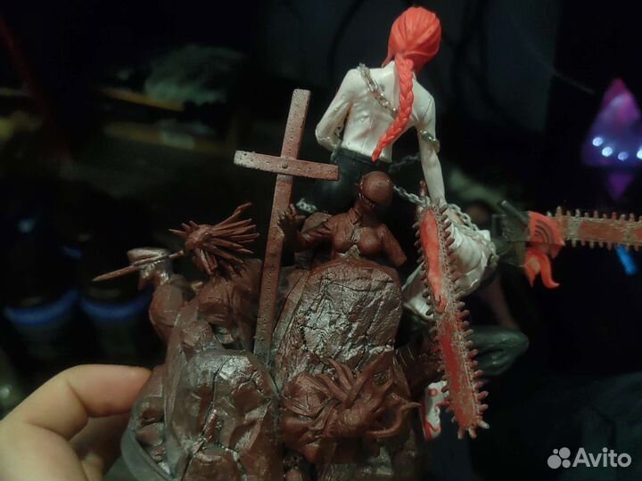 Фигурка из аниме Человек бензопила