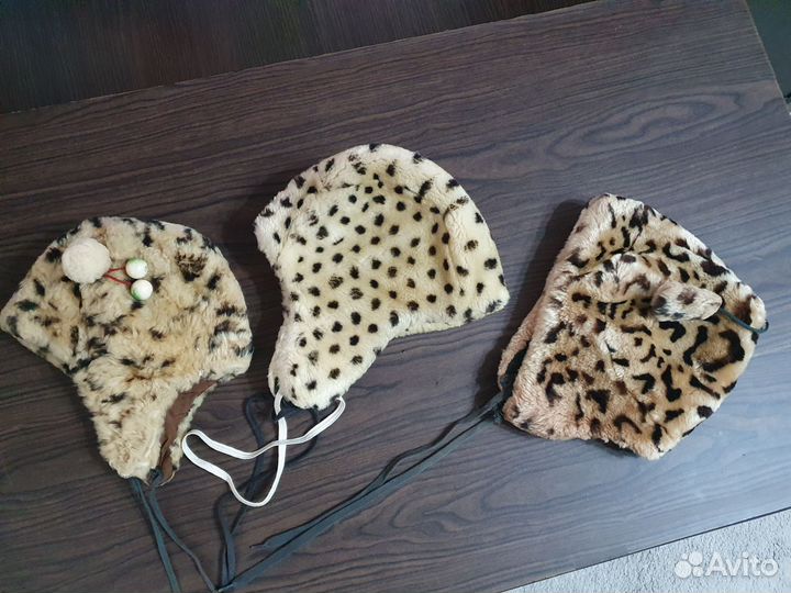 Шапка меховая детская СССР пакетом