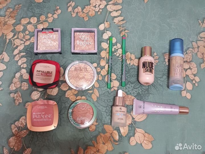 Косметика beauty bomb,Stellary,Influence и др