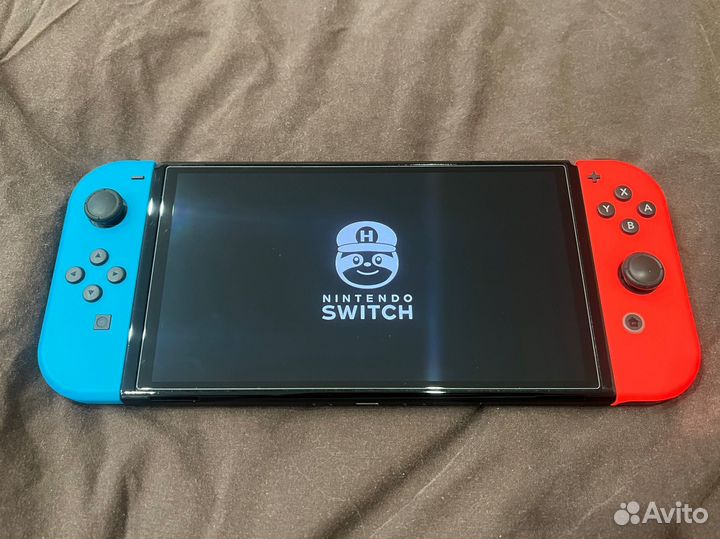 Nintendo switch oled прошитая бу 512gb