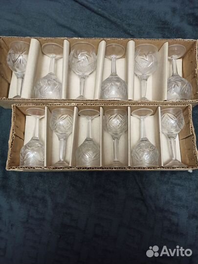 Хрустальная посуда СССР