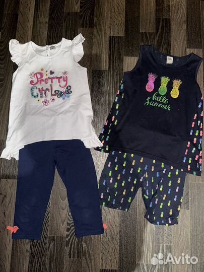 Вещи пакетом на девочку 134