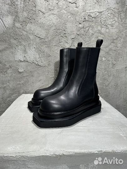 Ботинки Rick Owens Turbo Cyclops Black Boots