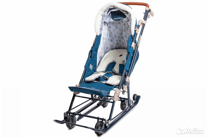 Санки-коляска, Nika - Ника Детям 7-8K (нд7-8K), Си