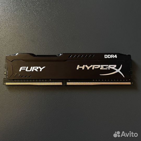 Оперативная память Kingston HyperX fury Black 4 GB
