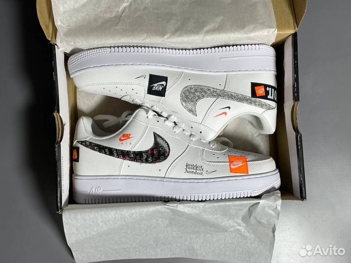 Nike Air Force 1 Low Just Do It Pack White