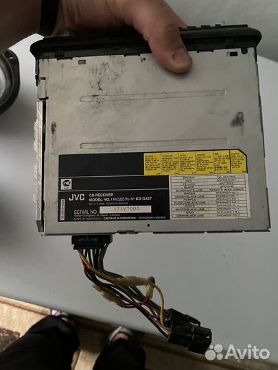 Колонки и магнитофон