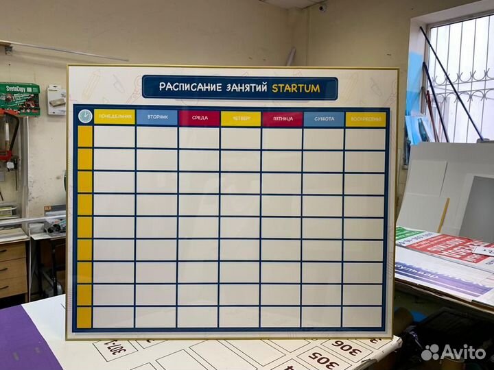 Магнитно-маркерные доски производство