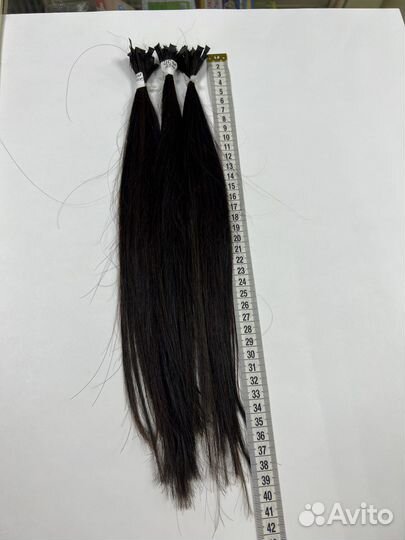 Волосы для наращивания на капсулах