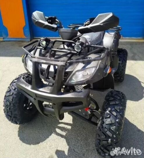 Квадроцикл Grizzly 200cc темно-серый