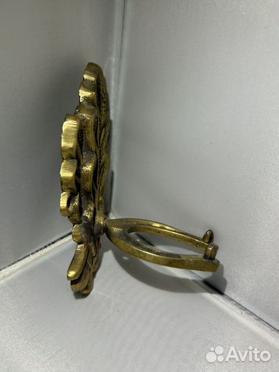 Крепление Дубовый лист бронза