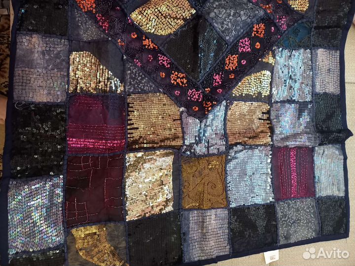 Ковёр настенный панно бисер ручная работа Индия