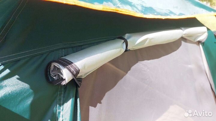 Палатка новая 4мест автоматическая и фонарик