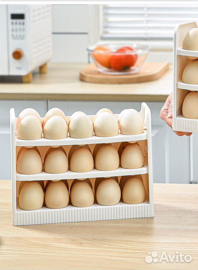 Контейнер подставка для хранения яиц в холодильник