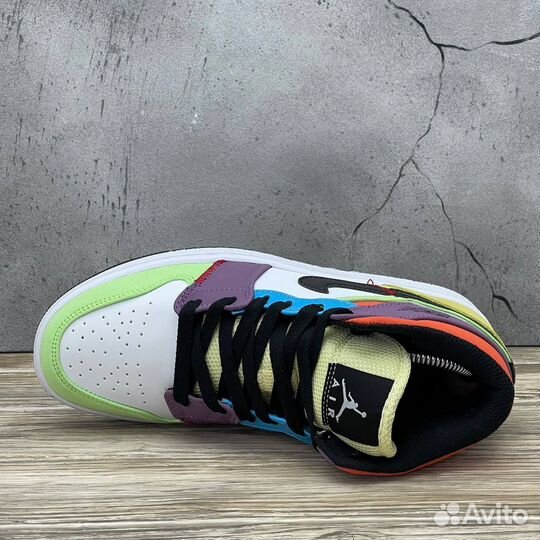 Nike Air Jordan 1 Mid SE Multi-Color кроссовки