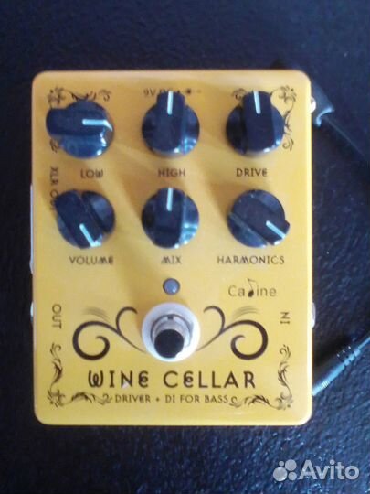 Педали для бас гитары caline wine cellar