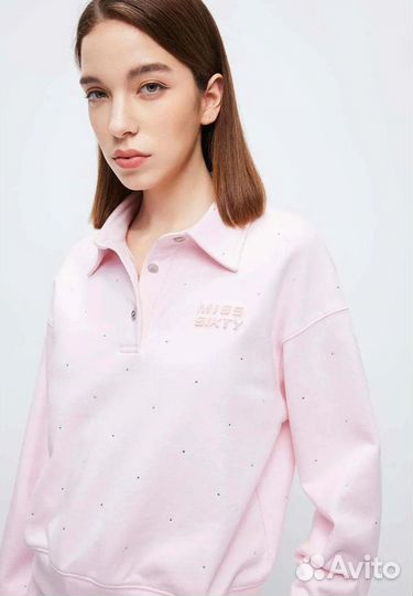 Толстовка свитшот поло miss sixty