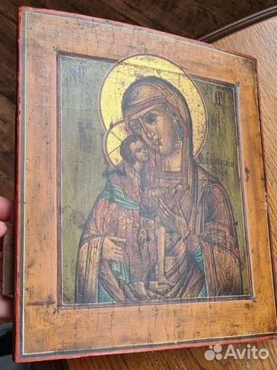 Икона. Шик. Мстёра или Палех. Ковчег. Старообряд