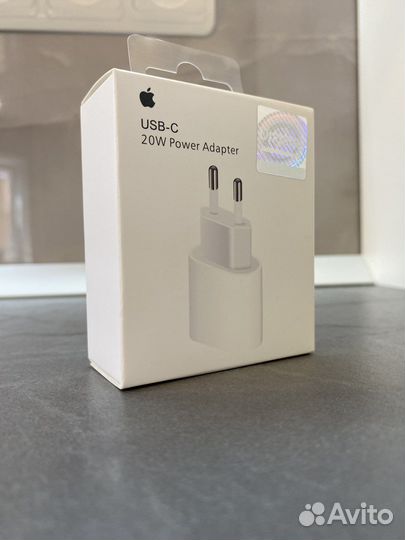 Блок питания apple 20w новый