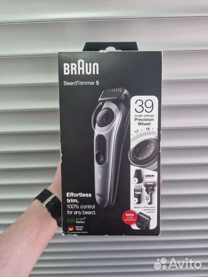 Триммер для бороды и усов Braun BT5360
