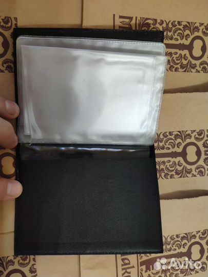 Обложка для автодокументов макей Ручная работа Бел