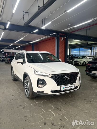 Hyundai Santa Fe 2.2 AT, 2020, 62 000 км