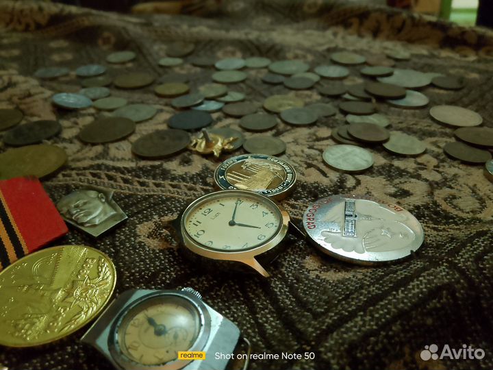 Монеты часы СССР