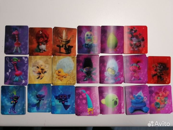 Смурфики, карточки