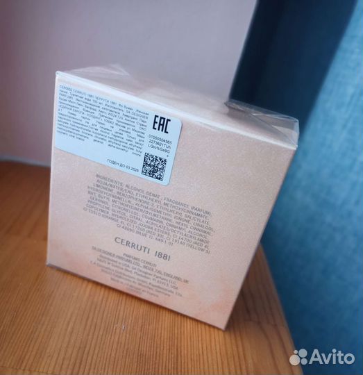 Туалетная вода женская Cerruti 1881