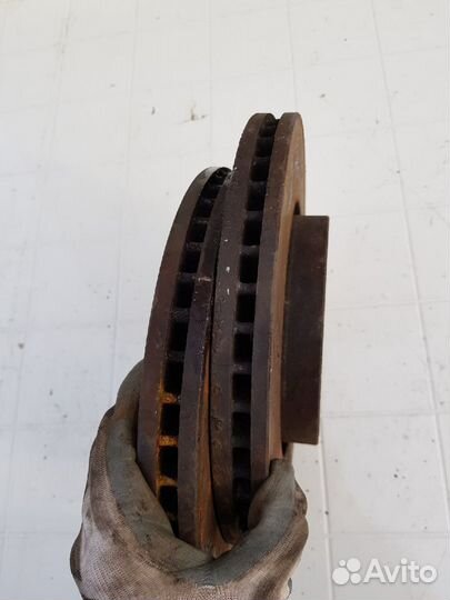 Диск тормозной передний Kia Soul 2010 1.6 МКПП