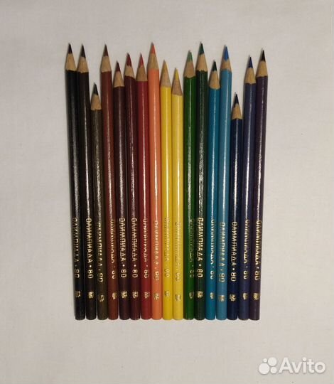 Цветные карандаши Олимпиада 80, СССР