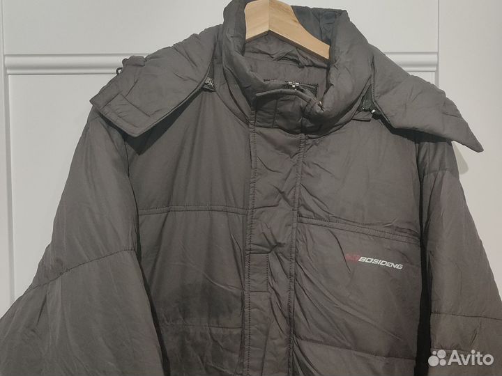 Пуховик зимний мужской удлиненный