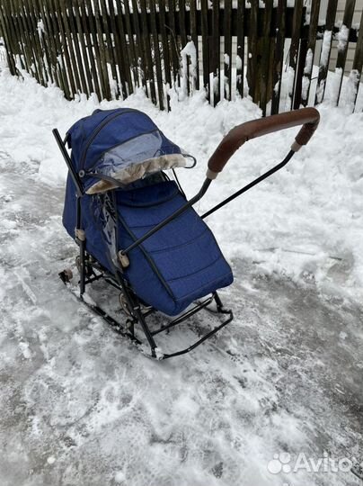 Коляска санки