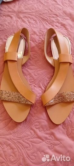 Босоножки натуральная кожа новые
