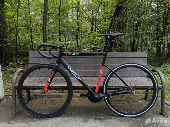 Трековый велосипед, Шоссейный велосипед, Фикс